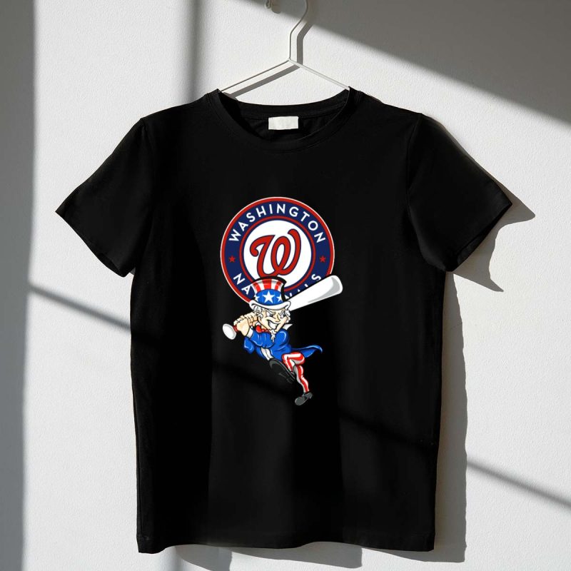 Washington Nationals Uncle Sam Baseball 4th July T Shirt t shirt 1 1