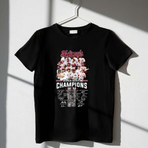Washington Nationals 2019 World Series Champions Signature T-Shirt