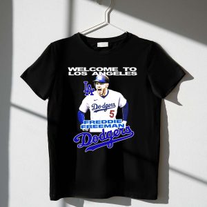 Freddie Freeman Los Angeles Dodgers T-Shirt – Welcome To La Style