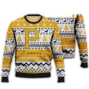 Pittsburgh Pirates Reindeer Christmas Sweater for Holiday Cheer