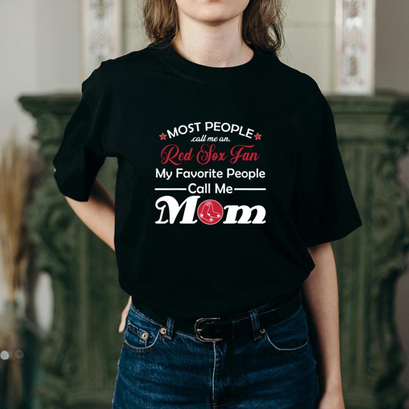 Boston Red Sox Fan T-Shirt for Wife & Mom - Perfect Mother's Day Gift - Image 2
