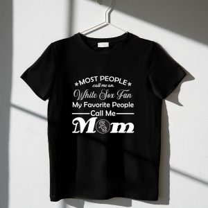 Wife Mom Chicago White Sox Fan Baseball T-Shirt - Perfect Mother'S Day Gift