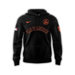 Willie Mays 24 Forever San Francisco Giants All-Over Print Hoodie