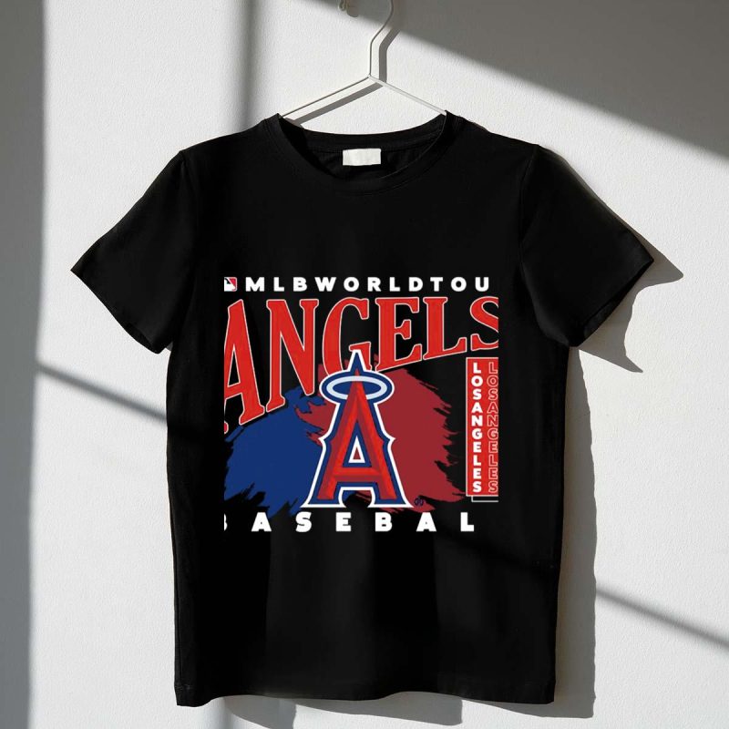 World Tour Los Angeles Angels Baseball T Shirt t shirt 1 1