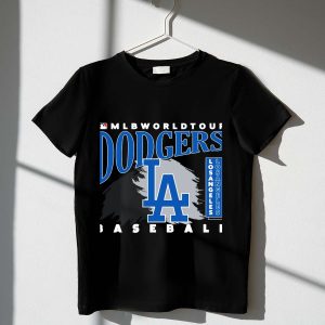 Los Angeles Dodgers World Tour Baseball T-Shirt For Fans
