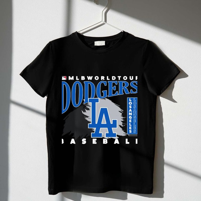 World Tour Los Angeles Dodgers Baseball LA T Shirt.jpeg t shirt 1 1