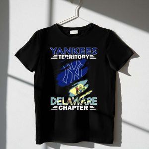Delaware Chapter Ny Yankees Territory Logo T-Shirt For Fans