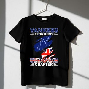 Yankees Territory Uk Chapter Union Jack T-Shirt For Fans