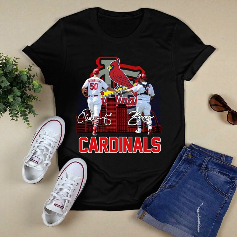 Yadier Molina & Adam Wainwright Signature Graphic T-Shirt – Unisex Gift - Image 5