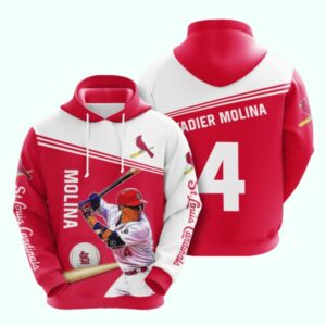 Yadier Molina St. Louis Cardinals Unisex Graphic Hoodie – All Over Print