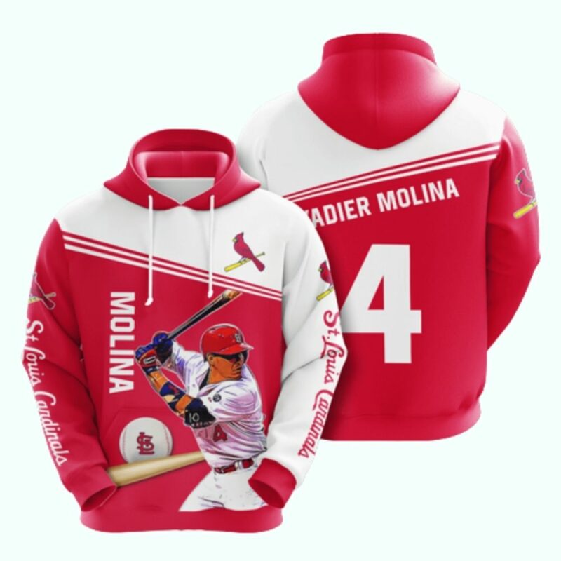 Yadier Molina St. Louis Cardinals Unisex Graphic Hoodie – All Over Print
