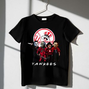 Yankees Halloween Slasher Squad T-Shirt For Fans And Trick-Or-Treaters
