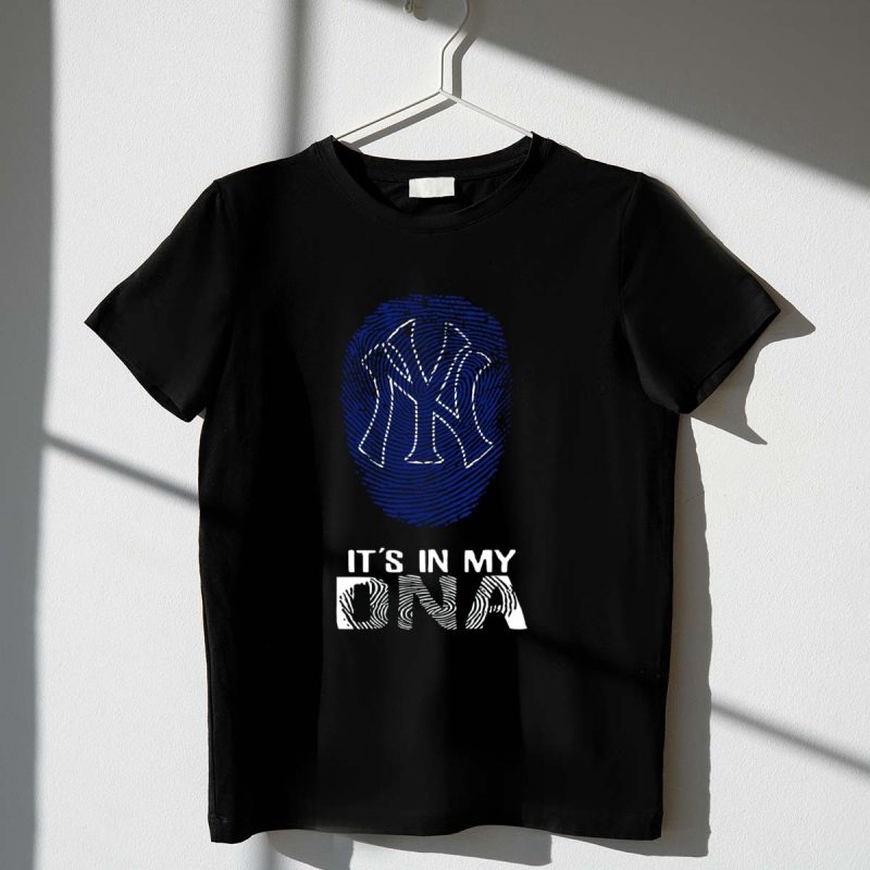 Yankees Its in My DNA Fingerprint T Shirt t shirt 1 1