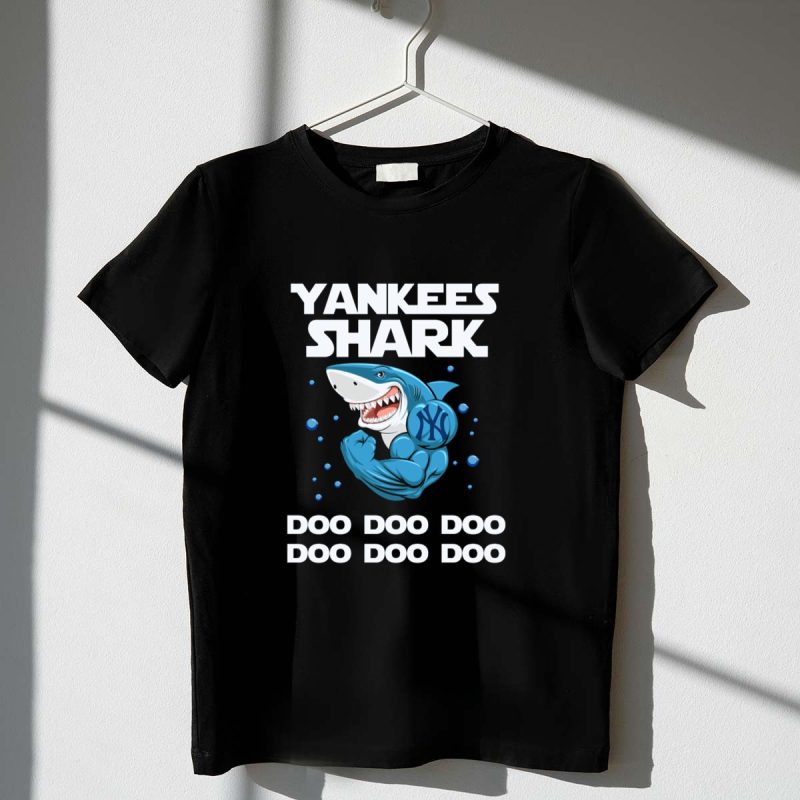 Yankees Shark Doo Doo Doo Doo Doo Doo T Shirt t shirt 1 1