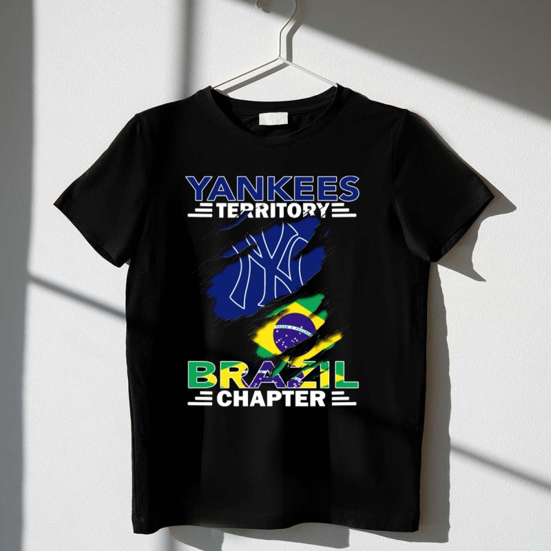 Yankees Territory Brazil Chapter Flag T Shirt t shirt 1 1