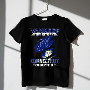 Connecticut Yankees Territory State Pride T-Shirt With Ny Logo