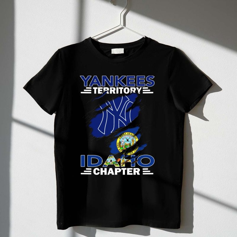 Yankees Territory Idaho Chapter with Great Seal of Idaho T Shirt t shirt 1 1