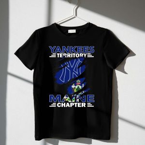 Yankees Territory Maine Chapter State Seal Emblem T-Shirt