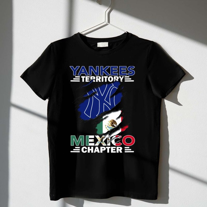 Yankees Territory Mexico Chapter Flag T Shirt t shirt 1 1