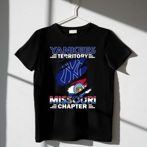 Yankees Territory Missouri Chapter Logo T-Shirt With Flag Design