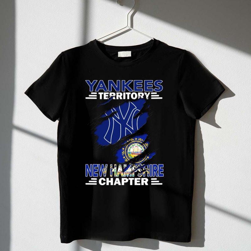 Yankees Territory New Hampshire Chapter Yankees Logo State Seal T Shirt t shirt 1 1