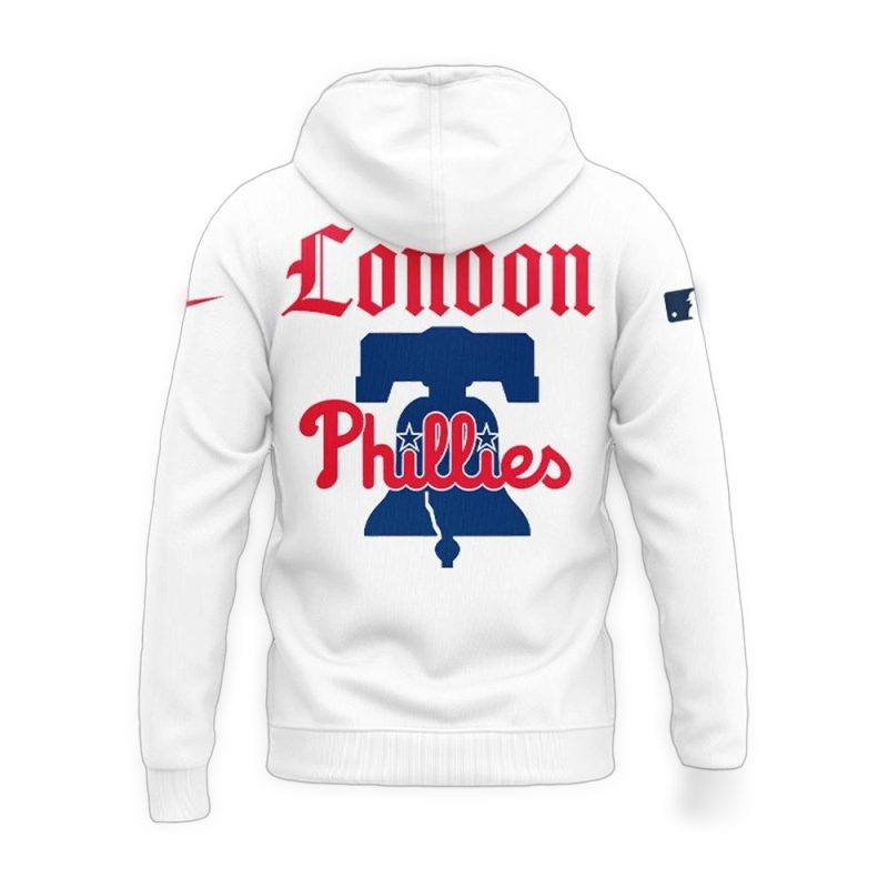 Philadelphia Phillies World Tour London Series All-Over Print Hoodie - Image 2