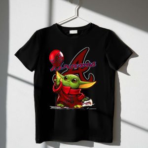 Baby Alien Yoda Baseball Fan Art T-Shirt - Cute Graphic Tee