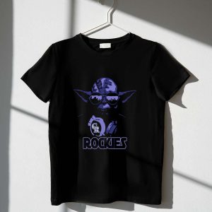Yoda Colorado Rockies Star Wars Mashup T-Shirt For Fans