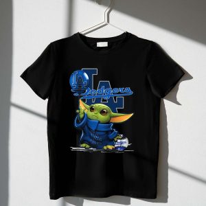 La Dodgers Yoda Jedi T-Shirt – Perfect For Baseball Fans