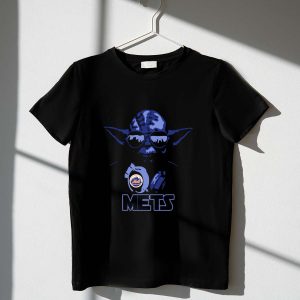 Yoda Star Wars New York Mets Blue Shades T-Shirt For Fans