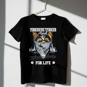 Yorkshire Terrier & Chicago White Sox T-Shirt - Perfect Pet Fan Apparel