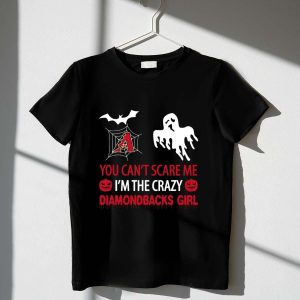 Crazy Arizona Diamondbacks Halloween T-Shirt For Fearless Fans