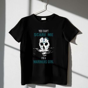 Scary Jason Voorhees Seattle Mariners Girl T-Shirt - Fun & Stylish