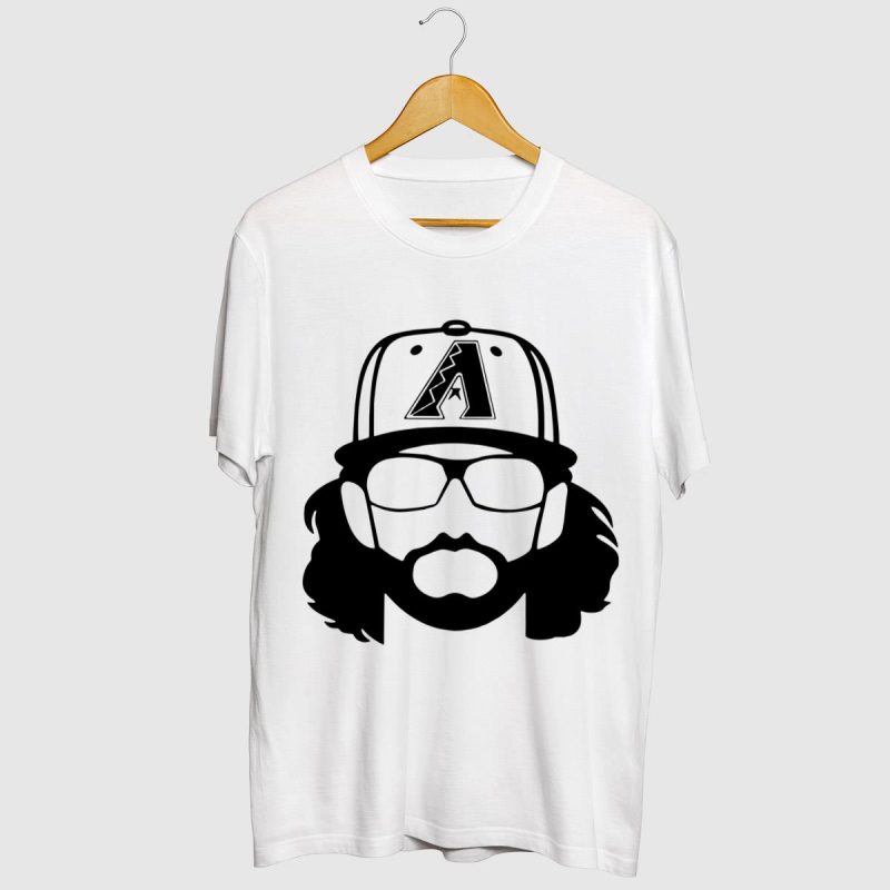 Zac Gallen Silhouette T-Shirt - Stylish Baseball Fan Apparel - Image 2