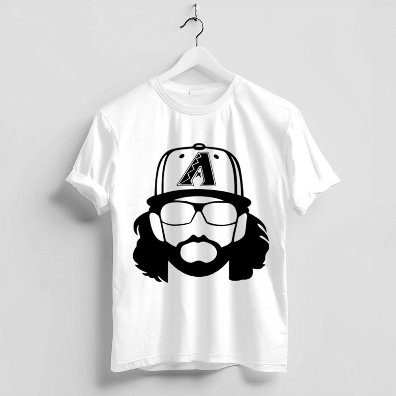 Zac Gallen Silhouette T-Shirt - Stylish Baseball Fan Apparel - Image 4