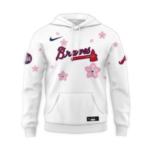 Atlanta Braves 2025 Tokyo Series All-Over Print Hoodie For Fans
