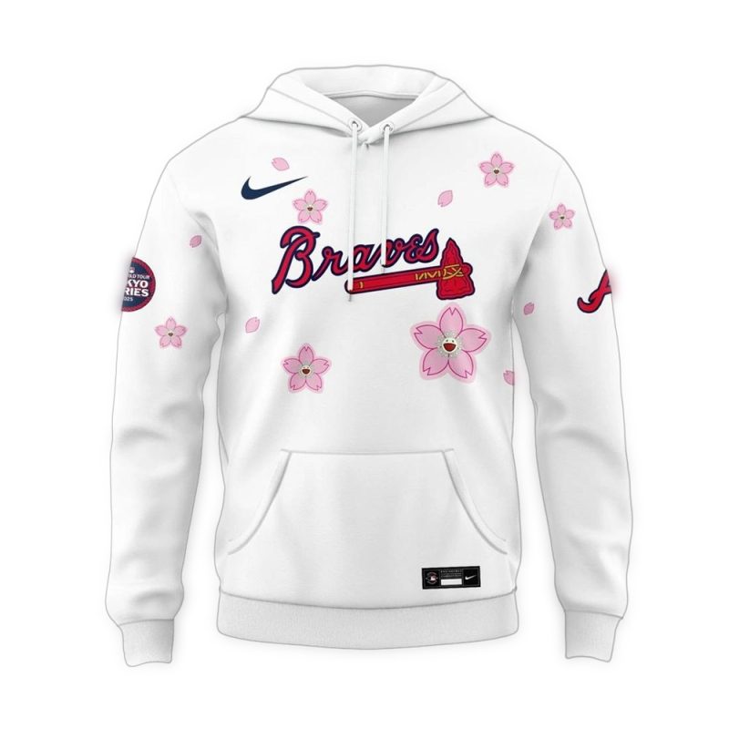 atlanta braves 2025 mlb tokyo series hoodie 3 0Rx0B