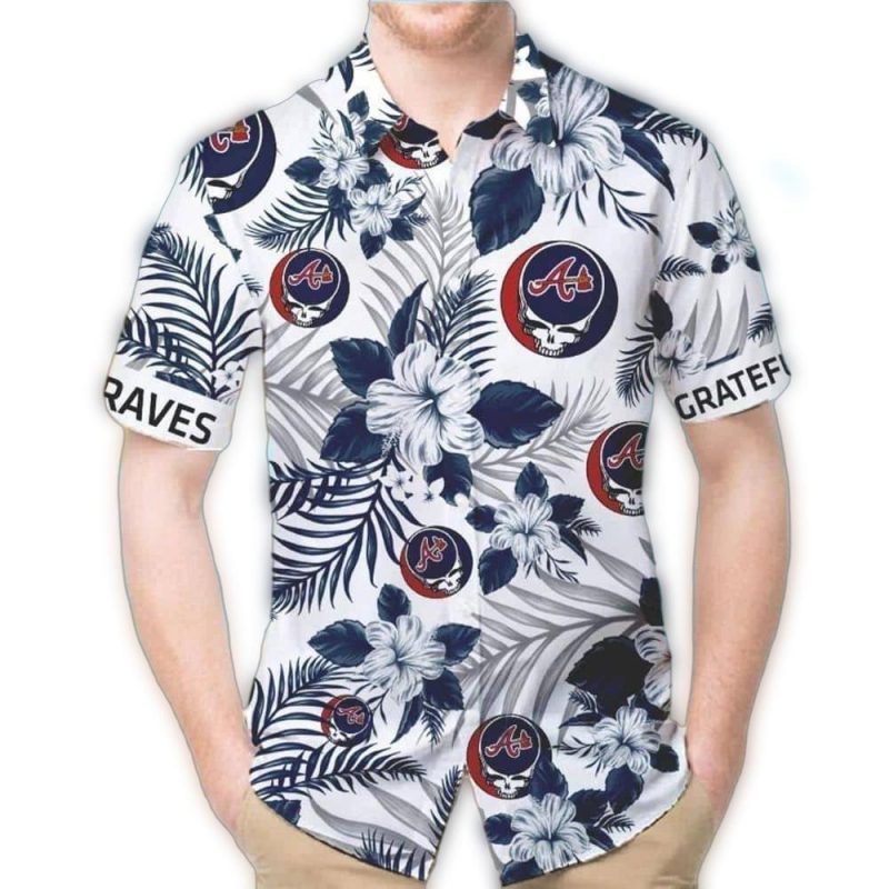 atlanta braves grateful dead fans hawaiian shirt 9228 edq1x