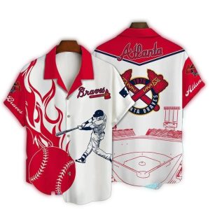 Atlanta Braves Mlb Hawaiian Shirt – Classic Tropical Style For Fans
