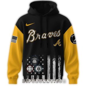 Atlanta Braves First Responders Night All-Over Print Hoodie