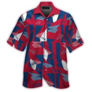 Atlanta Braves Vintage Hawaiian Shirt - Retro Style For Fans