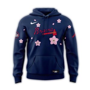 Atlanta Braves Takashi Murakami 2025 Tokyo Series All-Over Print Hoodie