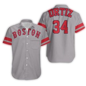 Boston Red Sox Classic Jersey Hawaiian Shirt - Tribute Design