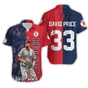 David Price Boston Red Sox Tribute Hawaiian Shirt for Fans