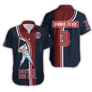 Jimmie Foxx Tribute Hawaiian Shirt - Boston Red Sox Fan Apparel