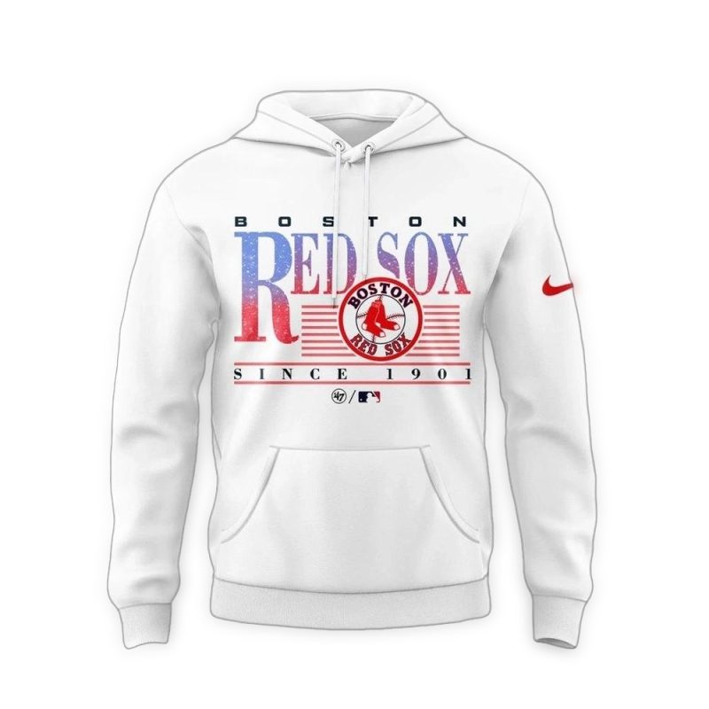 Boston Red Sox Since 1901 All Over Print Hoodie