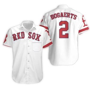 Xander Bogaerts Tribute Hawaiian Shirt - Boston Red Sox Apparel