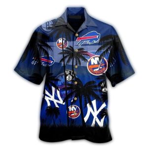 New York Yankees Tropical Coconut Hawaiian Shirt For Summer Vibes