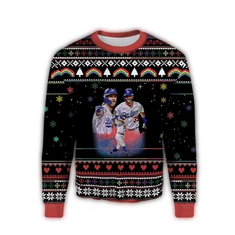 Cody Bellinger Dodgers Ugly Christmas Sweater for Fans