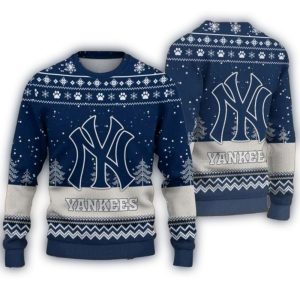 New York Yankees Christmas Ugly Sweater – Festive Holiday Apparel